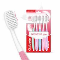 Pack Of 5 Colgate Gentle Sensitive Care Ultra Soft Bristles Toothbrush - 5Pcs