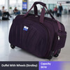 We Travel Travel Duffle Bags For Men and Women Duffel With Wheels (Strolley)