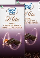 Take a look at this Quinoa & Almonds Dark Chocolate Bars 