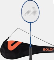 Take a look at this Badminton Racquet with Cover Blue Strung Badminton Racquet 