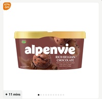 Alpenvie Belgian Chocolate Ice cream Amazon Now available at 560065