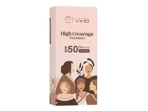 MARS High Coverage SPF50 PA++++ Liquid Foundation 25ml 