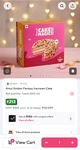 Zepto | Amul Golden Fantasy Icecream Cake - 500 mL