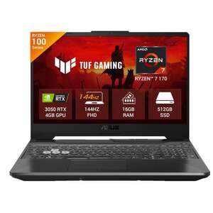 Asus TUF A15 Gaming Laptop (AMD Ryzen 7/ 16 GB RAM/ 512GB SSD/ 15.6 Inch (39.62 cm) 