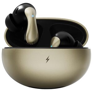 Fire-Boltt Newly Launched Aero Drift TWS Earbuds Custom EQ Wireless Bluetooth 5.4 Music & App Support 50H Playtime Battery Display Fast Charging Case 50ms Low Latency Touch Controls Stealth Gold