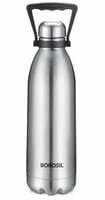 BOROSIL 1800ml Bolt 24 Hours Hot and Cold, Double Wall Vaccum Insulated Flask Bottle