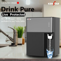 Kenstar Ecopure 7 L RO + UV + UF + Copper + Alkaline Water Purifier Kenstar Ecopure 7 L RO + UF + UV + Copper + Alkaline Water Purifier (Grey) Needs no service for 2 years (Grey)