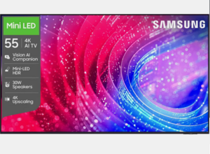 samsung Vision AI 138 cm (55 inch) Ultra HD (4K) Mini LED Smart Tizen TV 2026 Edition with Vision AI Companion 30W Powerful Speakers 