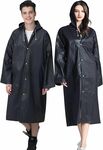 Cosowe Rain Ponchos for Adults, Reusable Raincoats for Women Men, Emergency Rain Jacket with Hood for Disney Camping Hiking Outdoor