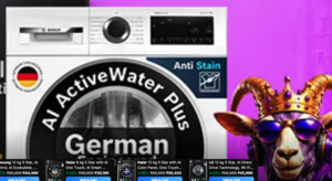 Extra ₹1000 off on select washing machines on liveshop