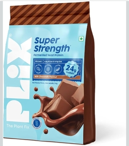 PLIX THE PLANT FIX Super Strength Fermented Yeast Protein- 1 kg Milk Chocolate 