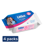 big basket - little baby wipes 80pcs ×4