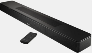 Bose New Smart Dolby Atmos with Voice Control and Works with Google Assistant Bluetooth Soundbar (Black, 2.0 Channel)