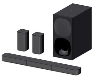 Sony HT-S20R Real 5.1ch Dolby Digital Soundbar for TV with subwoofer and Compact Rear Speakers, 400w 5.1ch Home Theatre System