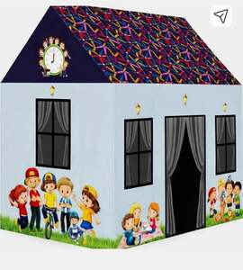 omra home  BABY PLAY TENT (Blue)  ₹1