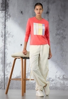 Puma Cotton Women Crew Neck Sweatshirt