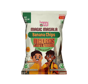 Happy leaf  Chips - Certified USDA Organic, No Palm Oil, Made Using Cold Pressed Peanut Oil, Coconut Oil @70% off
