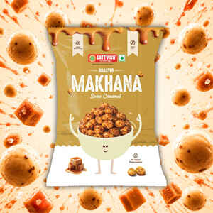 Zepto : Sattviko Swiss Caramel Roasted Makhana 26 g (Location Specific)