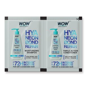 WOW Skin Science Shampoo + Conditioner Sachet @ ₹1 Only!
