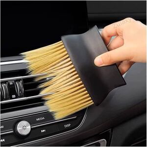 Zulaxy Car Interior Plastic Cleaning Brush, Car Cleaning Accessories, Multipurpose Car Ac Vent Dirt Cleaner Brush For Car Interior