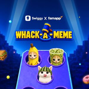 Swiggy : Whack-a-Meme & Grab ₹100 Coupon