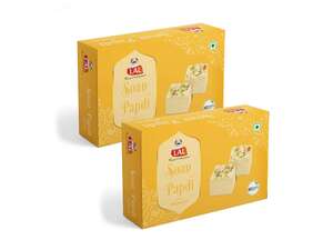 DigiHaat - Lal Sweets Soan Papdi Prem - (200g - Pack of 2) 
