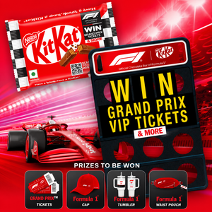KitKat x Formula 1: Win Grand Prix Tickets & More
