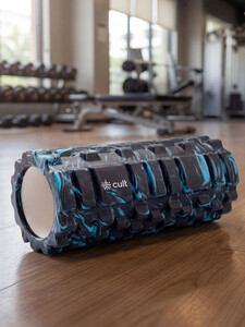 CULT Foam Roller Marble Blue Deep Tissue Massage