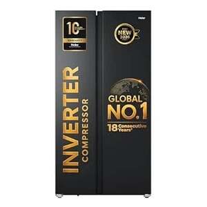 Haier 540 L 3 Star Frost Free Inverter Side by Side Refrigerator