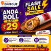 Swiggy Dineout Flash Sale: Anda Roll at Just ₹29