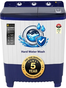 Realme Techlife 7.5Kg Semi Automatic Top Load Blue Washing machine