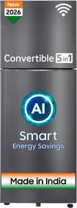 Samsung 419 L Frost Free Double Door 3 Star Refrigerator  with Convertible 5-in-1, Wifi Enabled, Bespoke AI, Digital Inverter, 2026 Model