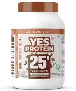 Naturaltein Fermented Yeast Protein Powder 25Gram Protein Per Scoop 1Kg