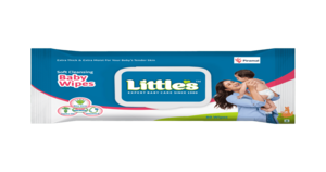 Little's Soft Baby Skincare Wipes (Aloe Vera, Jojoba Oil, Vitamin C) 80 Pieces Pack 
