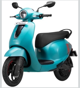 Chetak C2501 by Bajaj Auto High Speed Electric Scooter with charger - Ocean Teal Matte - Ex-Showroom