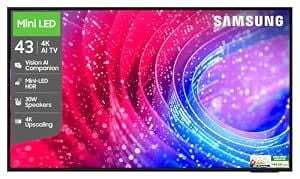 Samsung 43 inches Mini LED 4K Samsung Vision AI Smart TV 