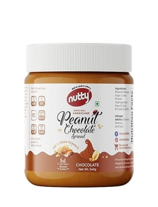 Nutty peanut chocolate spread Creamy 340gm