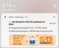 BHIM: Flat ₹5 Cashback on Bill Payments | 7–9 PM Today | MTV - ₹100