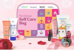Aqualogica Self Care Essentials Gift Set with Vanity Bag