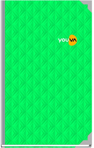 Navneet Youva Case Bound My Notes 21x33 cm Single Line Regular Notebook Single Line 72 Pages