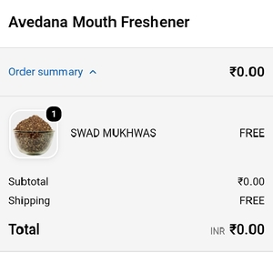 Get Mouth Freshener Absolutely FREE @ ₹0 + FREE Delivery