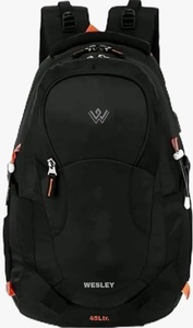 Wesley Spartan 45 Ltr Unisex trekking Rucksack Travel Backpack with Raincover and Internal Organiser