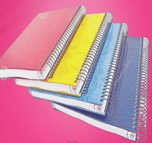 UNIQPAL NOTEBOOK A4 Notebook RULED / Line 200 Pages (Multicolor, Pack of 4)