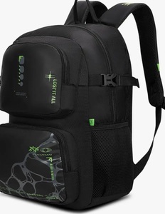 FOOTLOOSE by VIP Kinetic 30L Laptop Backpack (15.6"), 2 Compartments, Black
Front & Side Pockets, Premium Fabric& Zipper, Padded Straps, Travel/ Casual/ Office/College Bag, Unisex, 1-Yr Global Warranty