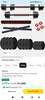 Adrenex Convertible Dumbbells Kit 24 Kg For Home Gym Adjustable Dumbbell (24 kg