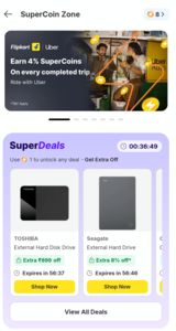 Super coin zone, super deals unlock @1sc