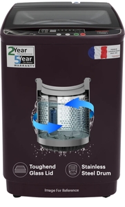 Thomson 8.5Kg PureWash Toughened Glass Lid Top Load Fully Automatic Washing Machine