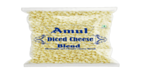 Amul Diced Cheese Blend - [ 1 kg ] 