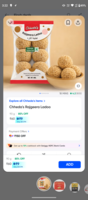 Swiggy Instamart - Chheda's Rajgeera Ladoo (90g) @ just ₹9 (85%OFF) - selected pincodes (working in 131001)