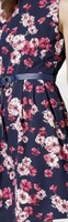 Tokyo Talkies Women's Sleeveless Boat Neck Printed Dresses | Stylish Dresses | Casual Dresses